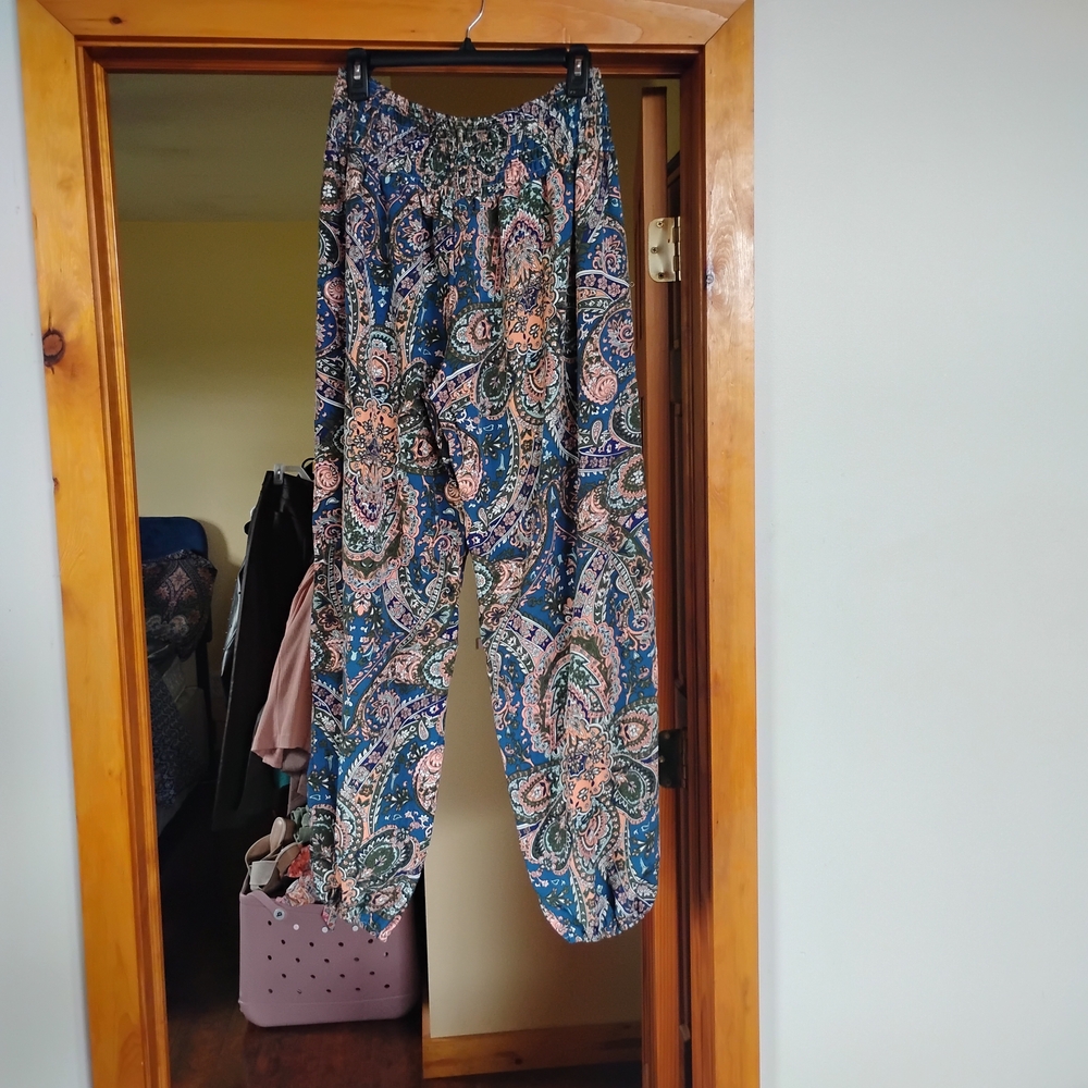 Paisley Print Women's Pants